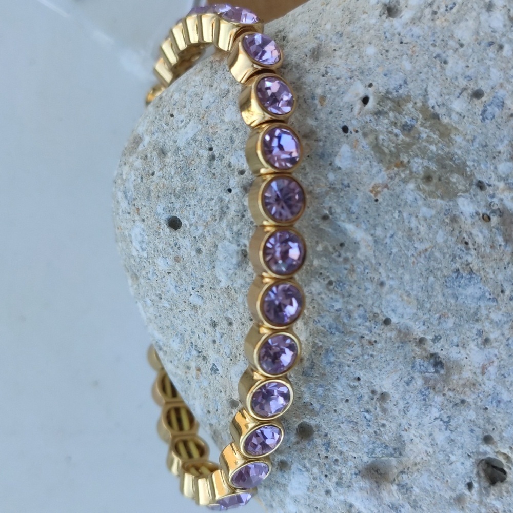 J Crew/Alison Lou rhinestone bracelet